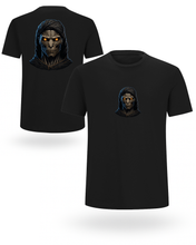 💀✨ “Lobanja sa Zlatnim Očima – 100% Organska Uniseks Majica” ⚡🌱 - tsrm8-120