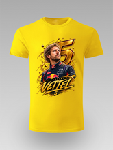 Sebastian Vettel #5 – Zlatna Serija Red Bull F1 Majica - tsrm23-048