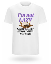 ✨ “Not Lazy – 100% Organska Uniseks Majica” 🐶😎🌱 - tsrm10-06