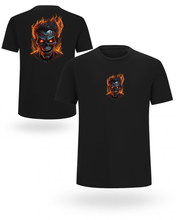 🔥 “Plameni Lobanja – 100% Organska Uniseks Majica” 👹💀🌱 - tsrm8-118