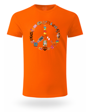 ✨ “Peace & Love – 100% Organska Uniseks Majica” ✌️🌈🌱 - tsrm10-08