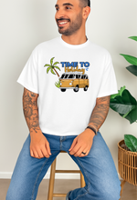 Time to Holiday 100% organski pamuk Majica – Unesi Duh Ljeta - tsrm10-11