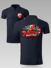 ZVEZDA BASKETBALL CULTURE – POLO MAJICA ZA CRVENO-BIJELI BEOGRAD - tsrm21-pl-023