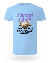 ✨ “Not Lazy – 100% Organska Uniseks Majica” 🐶😎🌱 - tsrm10-06