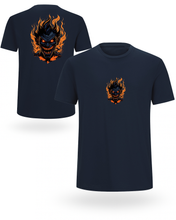 ⚡ “Plameni Demon – 100% Organska Uniseks Majica” 👹🔥🌱 - tsrm8-117