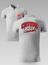 CRVENO-BELI – KK CRVENA ZVEZDA | PREMIUM POLO MAJICA - tsrm21-pl-016