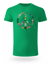 ✨ “Peace & Love – 100% Organska Uniseks Majica” ✌️🌈🌱 - tsrm10-08