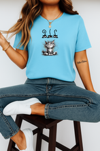 Ženska Organska Pamučna Majica sa Printom Mačke – Udoban i Moderan Streetwear - tsrm9-3-13