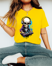 🎶 Ženska Majica DJ Skull – 100% Organski Pamuk, Streetwear Stil - tsrm2-14