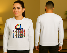 Techno Ghost Sweatshirt – Osjetite Ritam na Sebi - ztsrm9-37