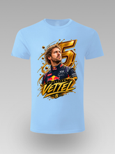 Sebastian Vettel #5 – Zlatna Serija Red Bull F1 Majica - tsrm23-048