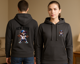 NYC Bear Hoodie – Ponesite Ulični Duh na Sebi - xtsrm2-32