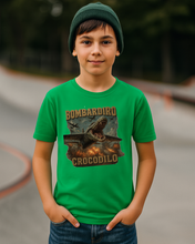 Dječija Majica – Dizajn Bombardino Crocodilo 🐊🔥👕 - tsrm10-27