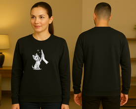 Paw High-Five Sweatshirt – Simbol Vjernosti i Ljubavi - ztsrm9-38