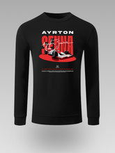 Ayrton Senna Formula Fan Dukserica sa Grafik Printom - tsrm17-016