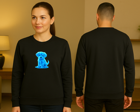 Neon Dog Sweatshirt – Najslađi Izraz Energičnog Stila - ztsrm9-31