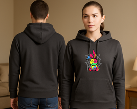 Color Pop Bunny Hoodie – Šareni Dodir, Originalni Stil - xtsrm2-84