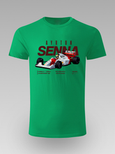 Ayrton Senna Formula 1 Majica – Legendarni Motorsport Dizajn - tsrm17-017