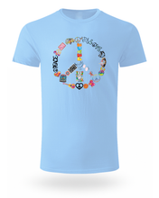✨ “Peace & Love – 100% Organska Uniseks Majica” ✌️🌈🌱 - tsrm10-08