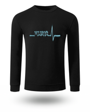 Unisex Dukserica sa Muzičkim EKG Printom 🎵 | Streetwear Dugi Rukavi - tsrm12-28