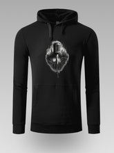 Hoodie sa Kapuljačom i Printom Mikrofona i Grada - tsrm07dsgn-010