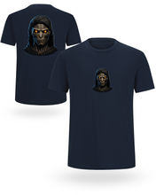 💀✨ “Lobanja sa Zlatnim Očima – 100% Organska Uniseks Majica” ⚡🌱 - tsrm8-120