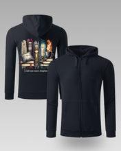 Dukserica sa Rajsferšlusom, Motiv Knjiga i Kafe - tsrm16-009