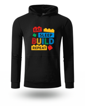 LEGO Eat Sleep Build Repeat Dukserica za Djecu 🧱 | Šarena i Zabavna Majica - tsrm5-65