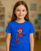 Dječija Organska Majica – Super Mario Print za Male Gamere - tsrm2-24