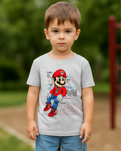 Dječija Organska Majica – Super Mario Print za Male Gamere - tsrm2-24
