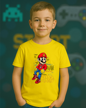 Dječija Organska Majica – Super Mario Print za Male Gamere - tsrm2-24