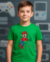 Dječija Organska Majica – Super Mario Print za Male Gamere - tsrm2-24