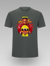Lewis Hamilton 44 Ferrari Formula Fan Majica sa Printom - tsrm17-021
