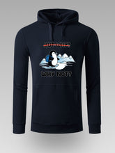 Hoodie sa Kapuljačom i Printom Pingvina “Why Not?” - tsrm11-028