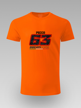 Pecco 63 Ducati Corse – Francesco Bagnaia MotoGP Premium Dizajn - tsrm18-FRNO-001