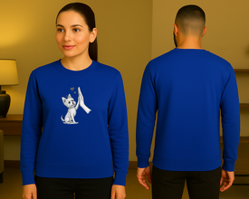 Paw High-Five Sweatshirt – Simbol Vjernosti i Ljubavi - ztsrm9-38