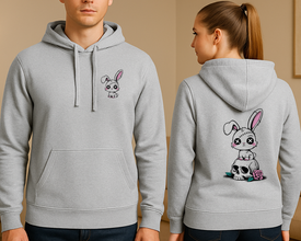 Dark Bunny Hoodie – Gotik Dodir, Smjeli Stil - xtsrm2-21