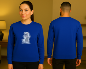Mystic Cat Sweatshirt – Magični Detalj, Jednostavna Elegancija - ztsrm9-4