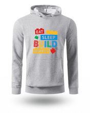 LEGO Eat Sleep Build Repeat Dukserica za Djecu 🧱 | Šarena i Zabavna Majica - tsrm5-65