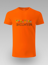 Positive Negative Grafička Unisex Majica - tsrm12-012
