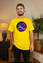 AM PM 100% organski pamuk Majica – Neon Stil Dizajn - tsrm10-1