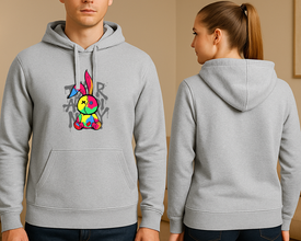 Color Pop Bunny Hoodie – Šareni Dodir, Originalni Stil - xtsrm2-84