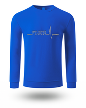 Unisex Dukserica sa Muzičkim EKG Dizajnom 🎶 | Streetwear Dugi Rukavi - tsrm12-27
