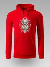 Hoodie sa Kapuljačom i Umjetničkim Printom - tsrm07dsgn-001