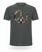 ✨ “Peace & Love – 100% Organska Uniseks Majica” ✌️🌈🌱 - tsrm10-08