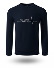 Unisex Dukserica sa Muzičkim EKG Dizajnom 🎶 | Streetwear Dugi Rukavi - tsrm12-27