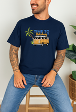 Time to Holiday 100% organski pamuk Majica – Unesi Duh Ljeta - tsrm10-11