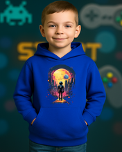 Dukserica za Djecu – Astronaut i Šarena Svemirska Pozadina - tsrm7-cute73