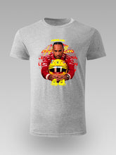 Lewis Hamilton 44 Ferrari Formula Fan Majica sa Printom - tsrm17-021