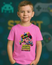 Dječija Organska Majica – Šareni Print Gejmerske Konzole - tsrm6-3